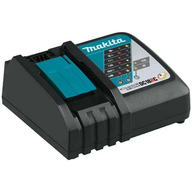 Alt view image 2 of 11 - Makita DC18RC 18V LXT Lithium-Ion Rapid Tool Battery Charger Charge - DC18RA