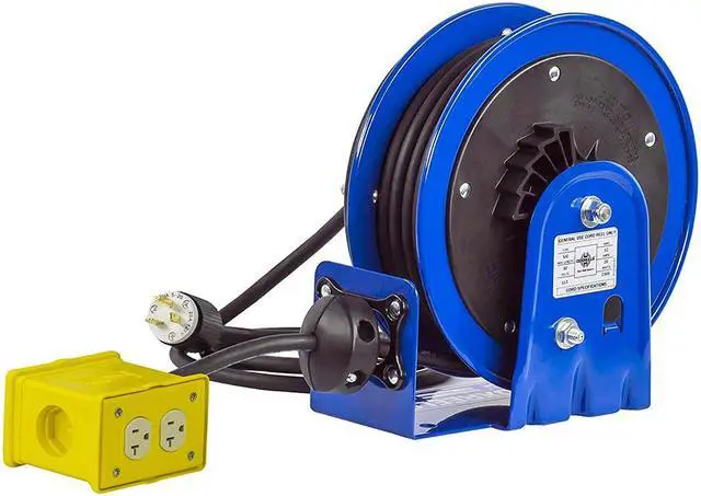 Alt view image 7 of 20 - COMPACT POWER CORD REEL-12/3 X 30' QUAD IND