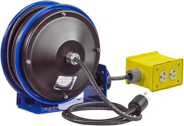 Alt view image 6 of 20 - COMPACT POWER CORD REEL-12/3 X 30' QUAD IND