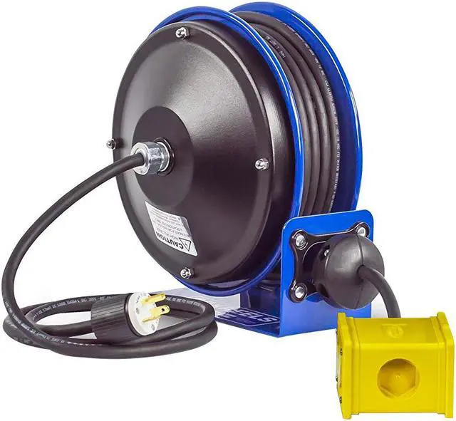 Alt view image 3 of 20 - COMPACT POWER CORD REEL-12/3 X 30' QUAD IND