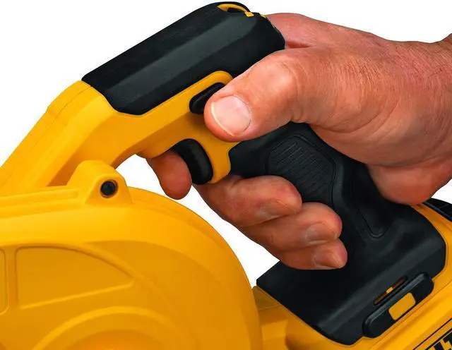 Alt view image 9 of 18 - Dewalt DCE100M1 20V MAX Cordless Lithium-Ion Compact Jobsite Blower Kit
