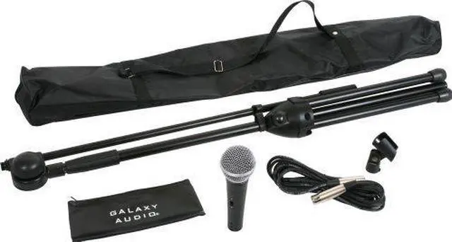 Main image of Galaxy Audio Complete Microphone & Stand Kit, with on/off Switch