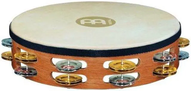 Alt view image 2 of 11 - Meinl Headed Recording-Combo Tambourines - 2 Rows - Super Natural