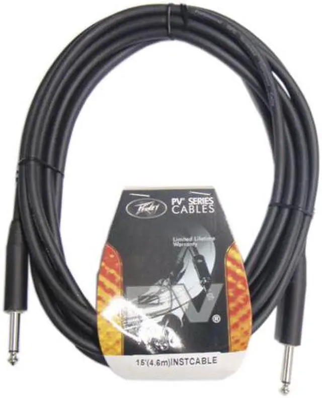 Main image of Peavey PV Series Instrument Cable, 15'