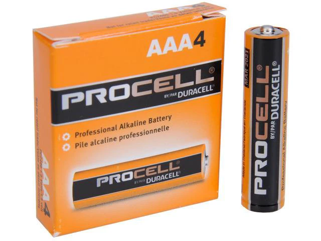Alt view image 3 of 3 - Duracell PC2400 Procell AAA Batteries Box of 24