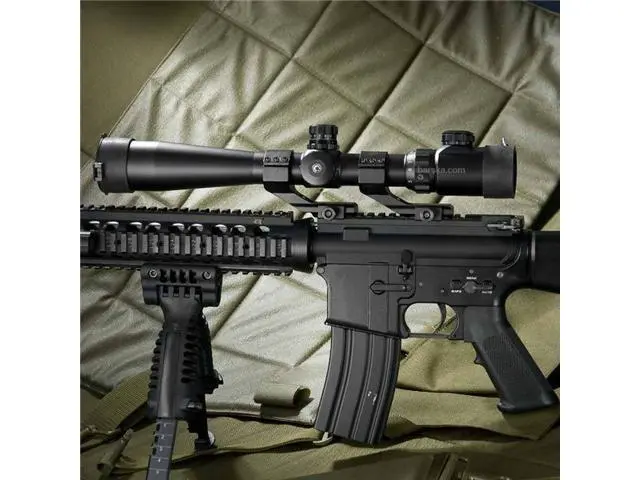 Alt view image 3 of 5 - AR Cantilever Mount- 2pc Integrated 30mm Ring and 1" Mount by BARSKA