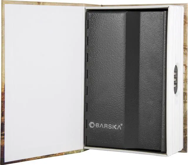 Alt view image 4 of 19 - Barska CB12362 Paris Book Lock Box with Combination Lock