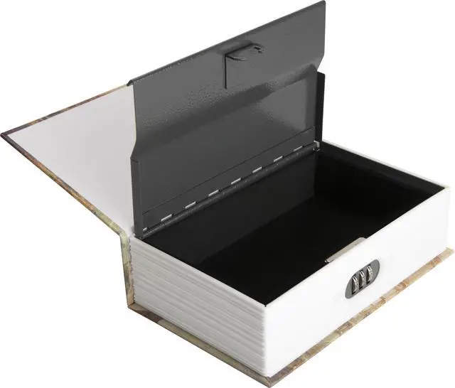 Alt view image 5 of 19 - Barska CB12362 Paris Book Lock Box with Combination Lock