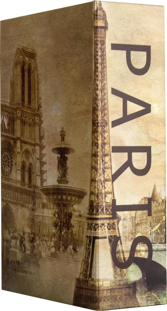 Alt view image 2 of 19 - Barska CB12362 Paris Book Lock Box with Combination Lock