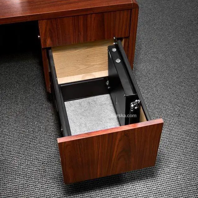 Alt view image 11 of 19 - Barska Top Opening Biometric Safe Black Top Opening Biometric Drawer Safe