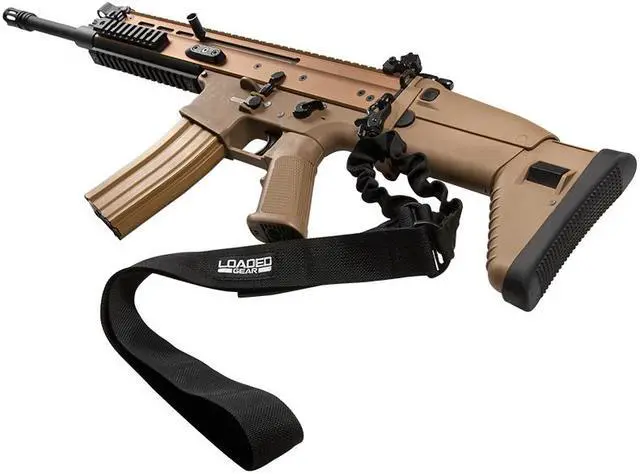 Alt view image 2 of 7 - Barska Black Loaded Gear CX-100 Single Point Sling