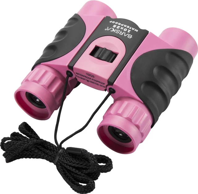 Alt view image 3 of 12 - 10x25 Waterproof Pink Binocular