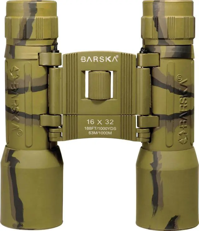 Alt view image 2 of 12 - Barska AB10123 Lucid View 16x32 Clam Compact Binoculars
