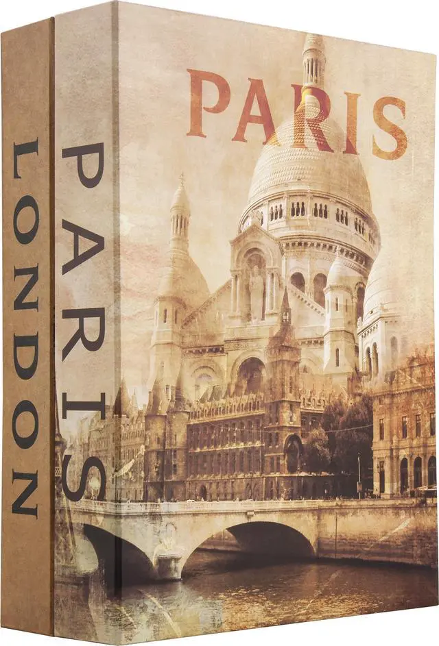 Main image of Barska CB12470 Paris & London Dual Book Lock Box With Key Lock
