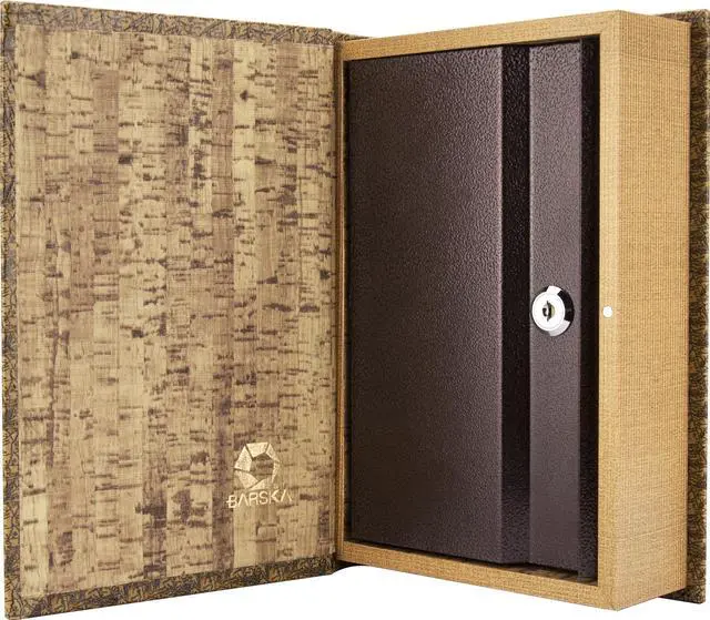 Alt view image 2 of 20 - Barska CB12480 Antique Map Diversion Book Lock Box