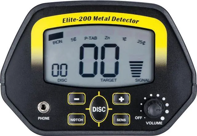 Alt view image 3 of 10 - BARSKA OPTICS BE12594 BARSKA OPTICS BE12594 Elite-200 Metal Detector