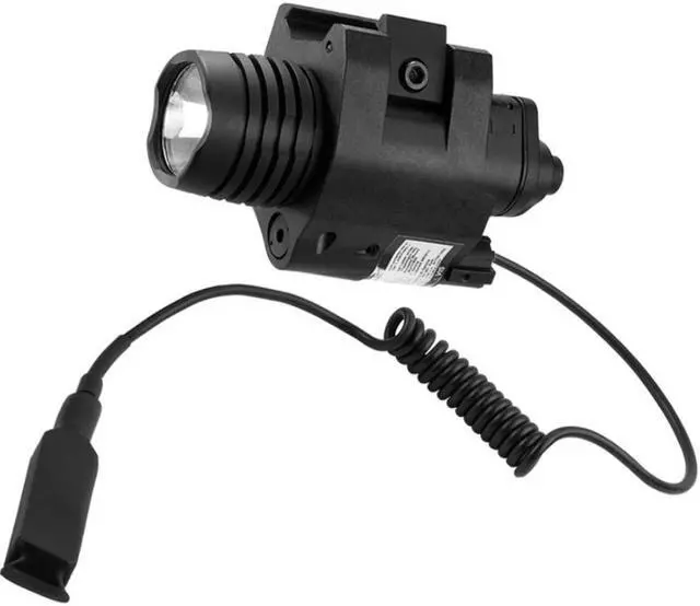 Alt view image 2 of 12 - Second Generation Mount 5mW Red Laser Sight/Flashlight Combo