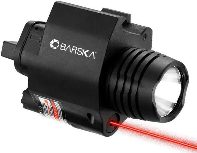 Main image of Second Generation Mount 5mW Red Laser Sight/Flashlight Combo
