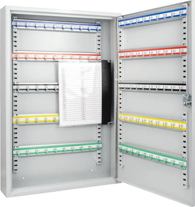 Alt view image 6 of 14 - 100 Position Key Cabinet with Key Lock