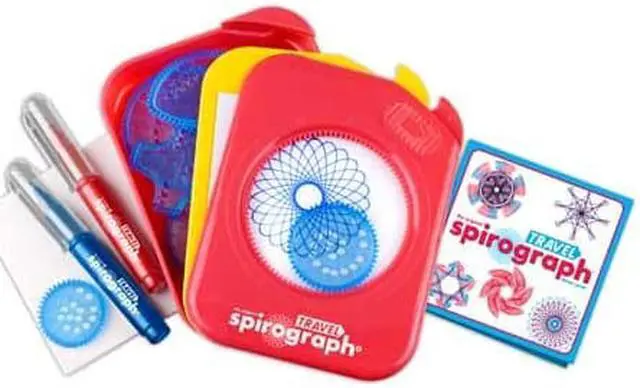 Alt view image 3 of 9 - Travel Spirograph - Craft Kit by Kahootz (Spirograph) (01020)