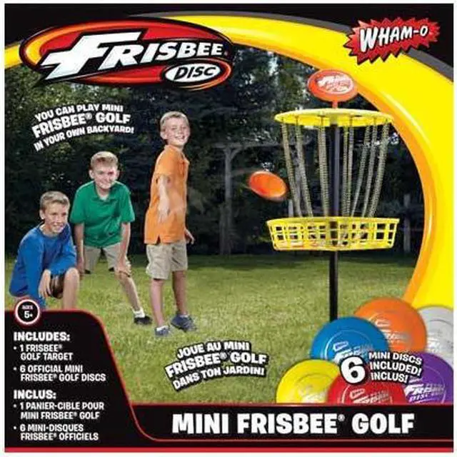 Alt view image 4 of 15 - Wham-O Mini Frisbee Golf Set