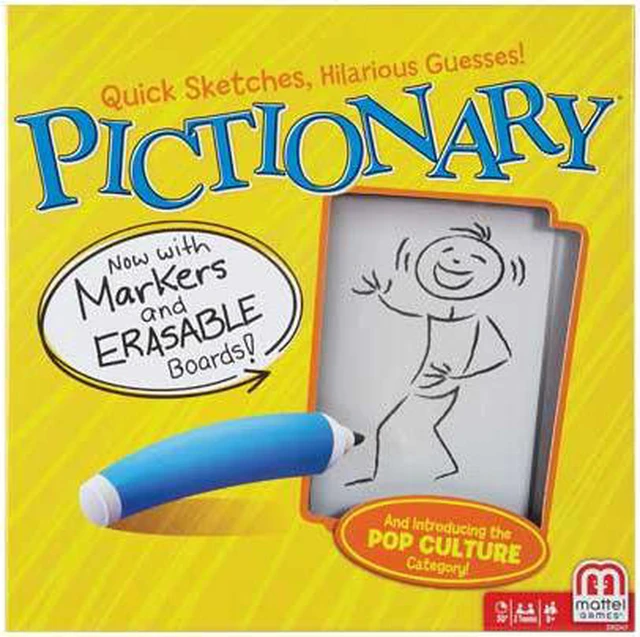 Alt view image 4 of 20 - Pictionary Party Game