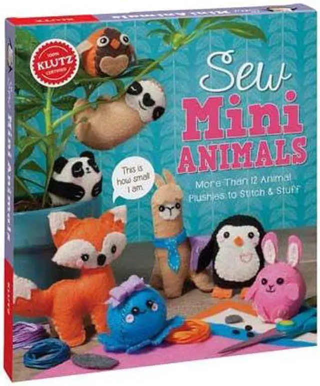 Alt view image 2 of 3 - Sew Mini Animals - Craft Kit by Klutz (810644)