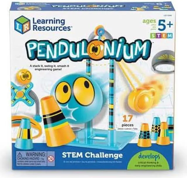 Alt view image 4 of 9 - Learning Resources Activity Set Pendulonium 10-1/10"Wx10"Lx3-1/10"H Multi