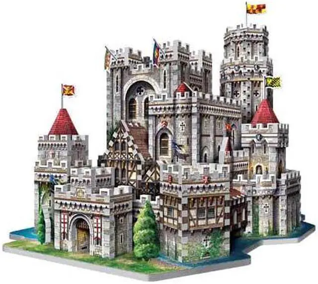 Main image of King Arthur's Camelot 3D Puzzle: 865 Pcs