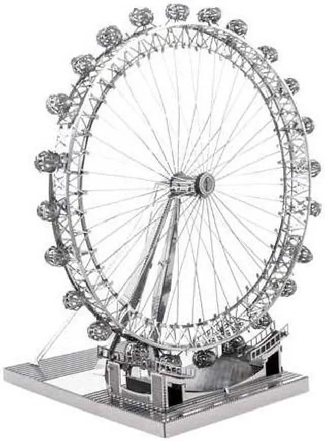 Main image of ICONX 3D Metal Model Kit - London Eye