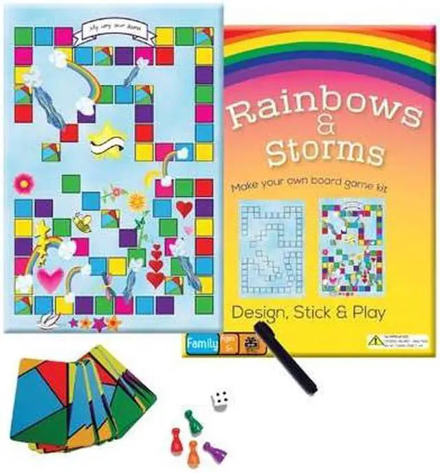 Alt view image 2 of 2 - Rainbows & Storms Board Game Kit