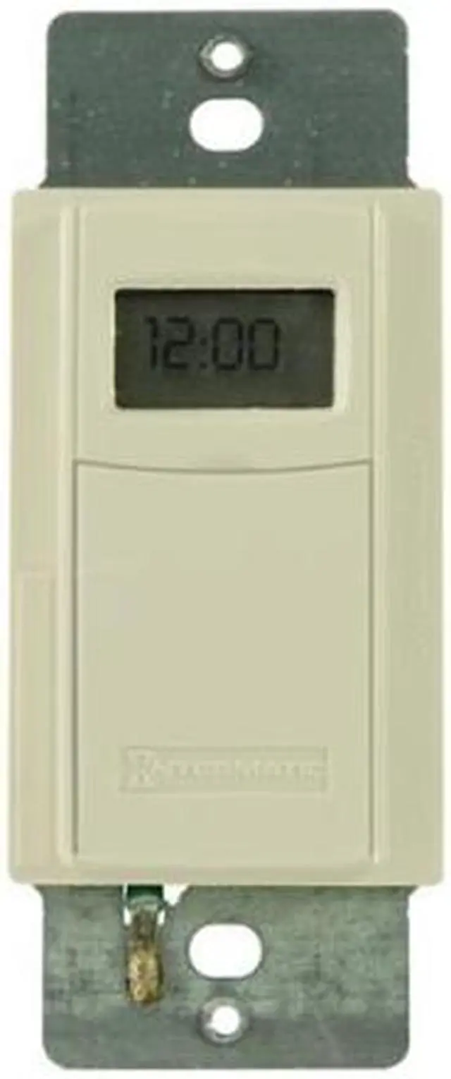 Main image of Intermatic EI600LAC 7-Day Electronic In-Wall Timer - Almond