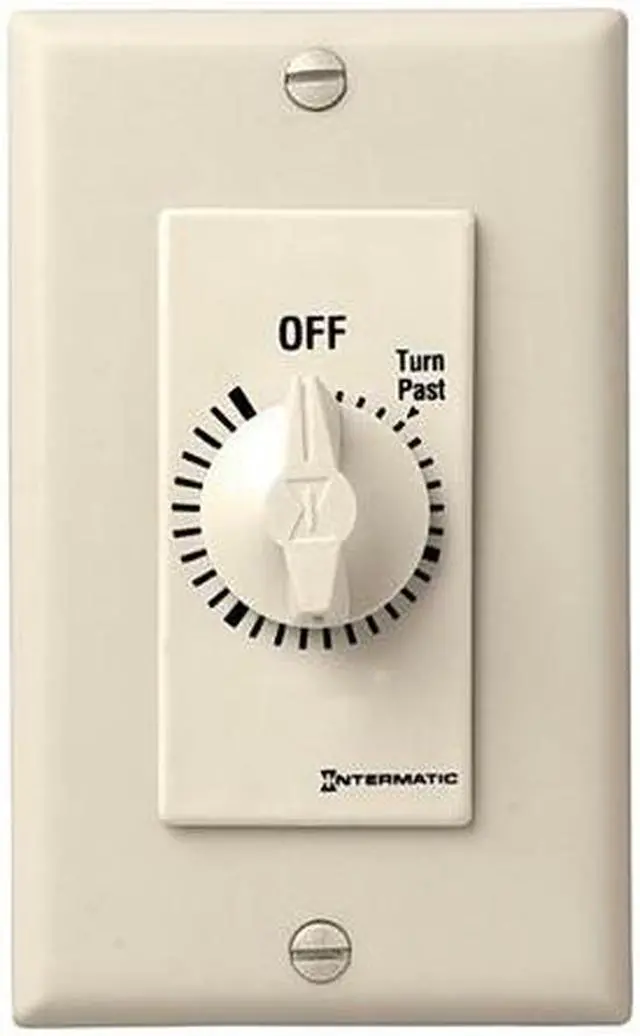 Main image of Intermatic FD430M DPST 30-Minute Spring Wound Timer - Ivory