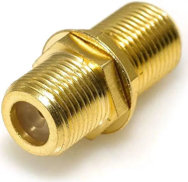 Alt view image 2 of 3 - Gold-plated F To F Connectors