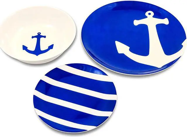 Alt view image 2 of 4 - Camco 12-Piece Dinnerware Set - BPA Free - Serves 4 - 41951