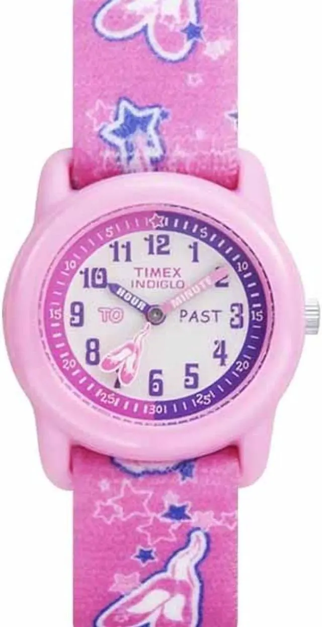 Alt view image 7 of 18 - Timex Analog Youth Watch - Kidz Analog | Pink Case with Ballerina Design