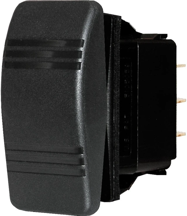 Alt view image 2 of 6 - Blue Sea Water Resistant Contura Switch-Black - 8292