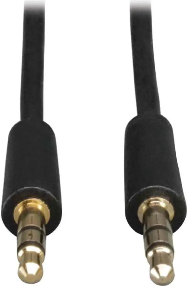 Alt view image 3 of 12 - Tripp Lite P312-015 3.5mm Mini Stereo Audio Cable Dubbing Cord Male to Male