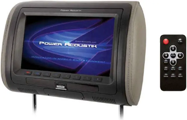 Alt view image 7 of 10 - Power Acoustik Hdvd-71Cc 7In Univ Hdrst Mon W/Dvd