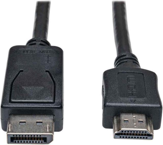 Alt view image 4 of 12 - Tripp Lite P582-003 Tripp Lite DisplayPort to HD Cable Adapter HDCP 1080P M/M 3' 3ft - DisplayPort/HDMI for Monitor, TV, Audio/Video Device - 3 ft - 1 x DisplayPort Male Digital Audio/Video - 1 x HDMI