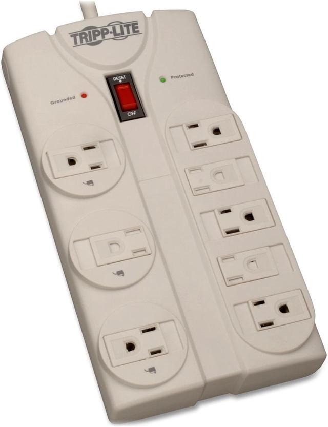Alt view image 9 of 20 - Tripp Lite TLP808 8 Outlets 1440 Joules 8' Cord Protect It! Surge Suppressor