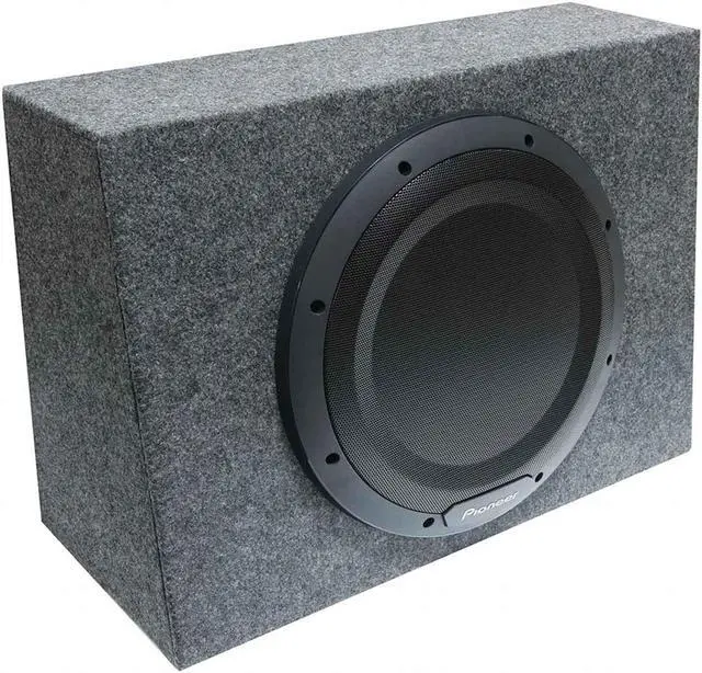 Alt view image 6 of 11 - Pioneer TS-WX1010A 10” Sealed enclosure active subwoofer with built-in amplifier TSWX1010A