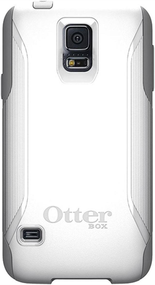 Alt view image 7 of 12 - Samsung Galaxy S5 Otterbox White/Grey (Glacier) Commuter series case