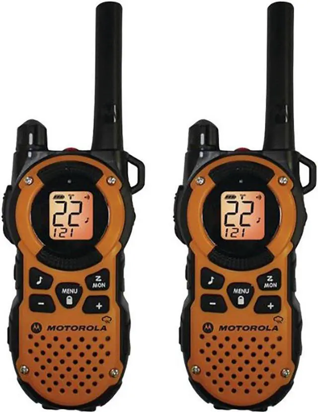 Alt view image 9 of 9 - Motorola MT350R 35-Mile Range 22-Channel FRS/GMRS Two-Way Walkie Talkie Radios