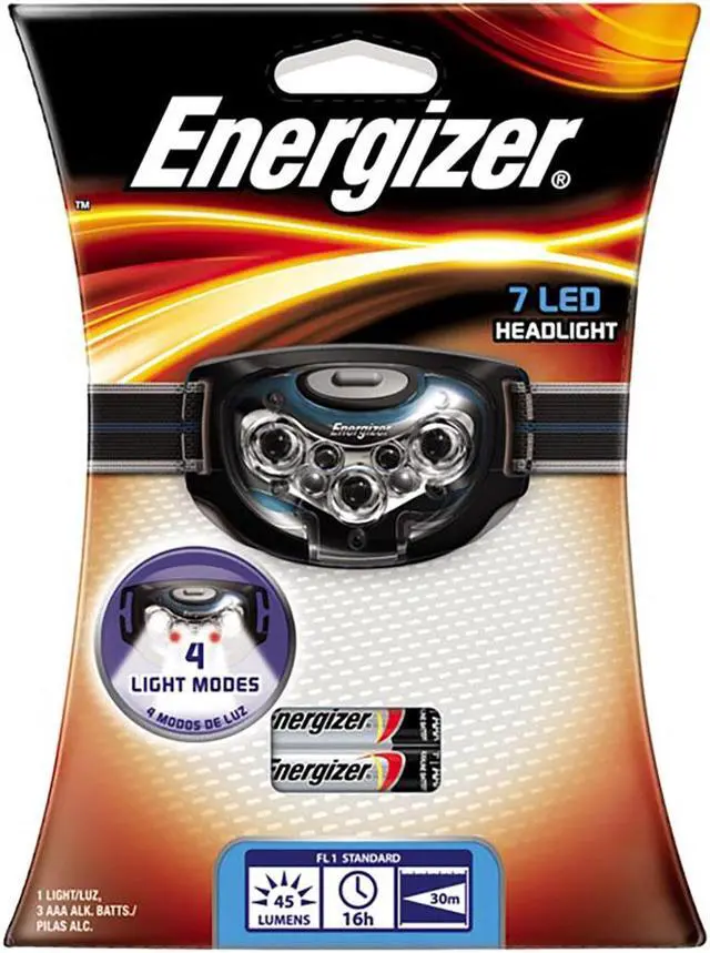 Alt view image 16 of 17 - Energizer 7-LED Headlight 100 Lumens