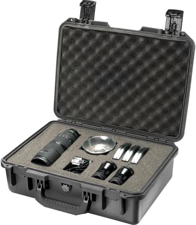 Alt view image 4 of 13 - PELICAN IM2300-00001 Black iM2300 Storm Case with Foam Interior