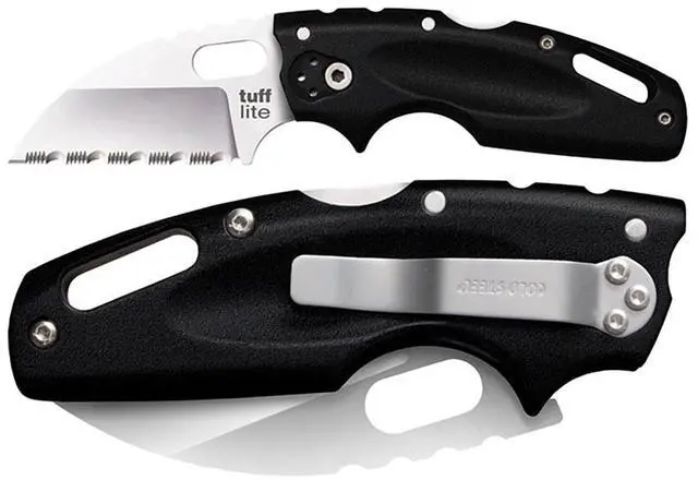 Alt view image 10 of 18 - Cold Steel 20LTS Tuff Lite Serrated Edge Made of Grivory and GRIV-EX Plastic Handle Material