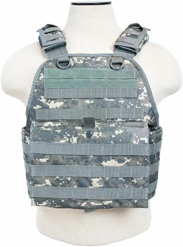 Alt view image 5 of 7 - NcStar CVPCV2924D Plate Carrier Vest-Digital Camo