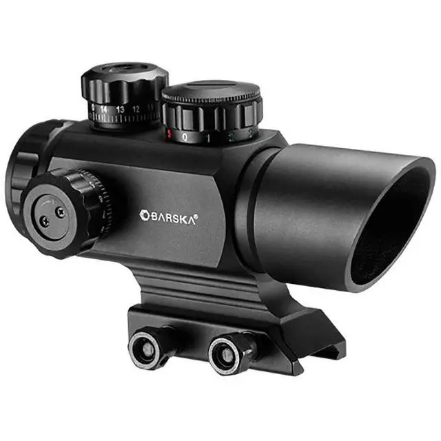 Alt view image 7 of 17 - Barska AR-X 1x35mm Multi Reticle Red Green Dot Scope