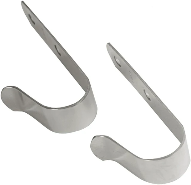 Alt view image 2 of 5 - Whitecap Boat Hook Holder - 304 Stainless Steel - 4-1/4"" x 1"" - Pair